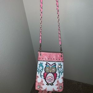 Owl crossbody bag